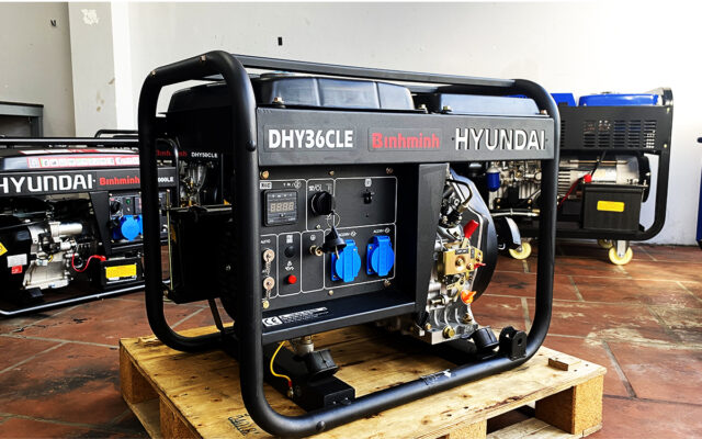 Máy phát điện chạy dầu diesel dhy36cle